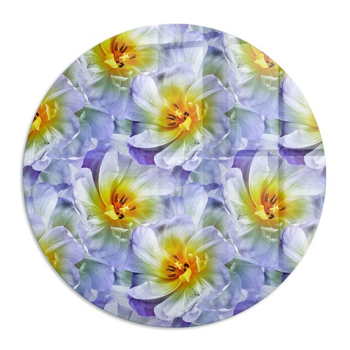 Toughened glass dining table - toughened,