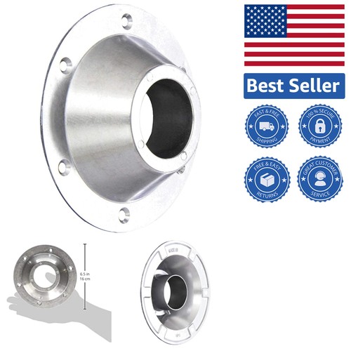 Sleek round aluminum - round, table