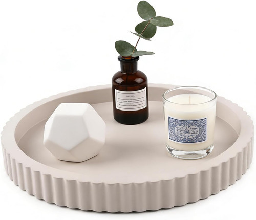Modern decorative wooden round - decorative,
