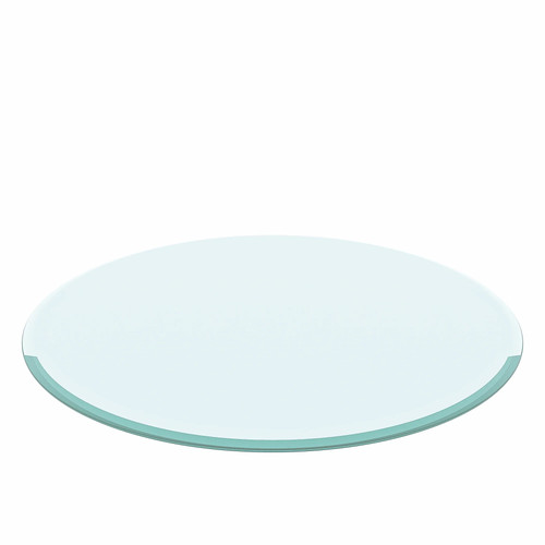 Table beveled tempered glass - tempered,