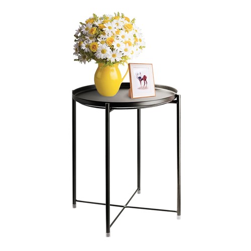 Tall end table coffee stand - table,
