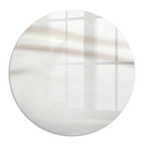 Toughened glass dining table - glass,