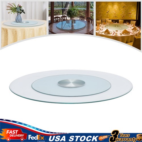 Glass lazy susan - 27.56",