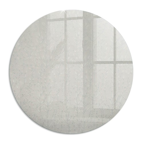 Toughened glass table top - toughened,