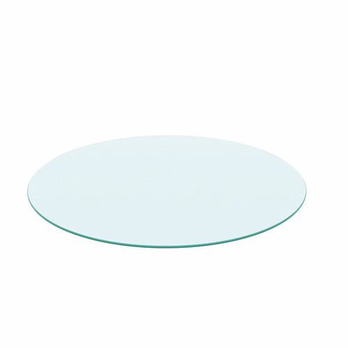 Inch round top clear thick - round,