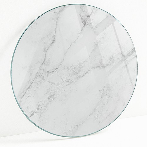 Tempered glass table - glass, top