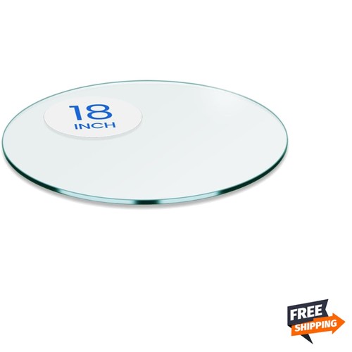 Inch round glass table - 18,